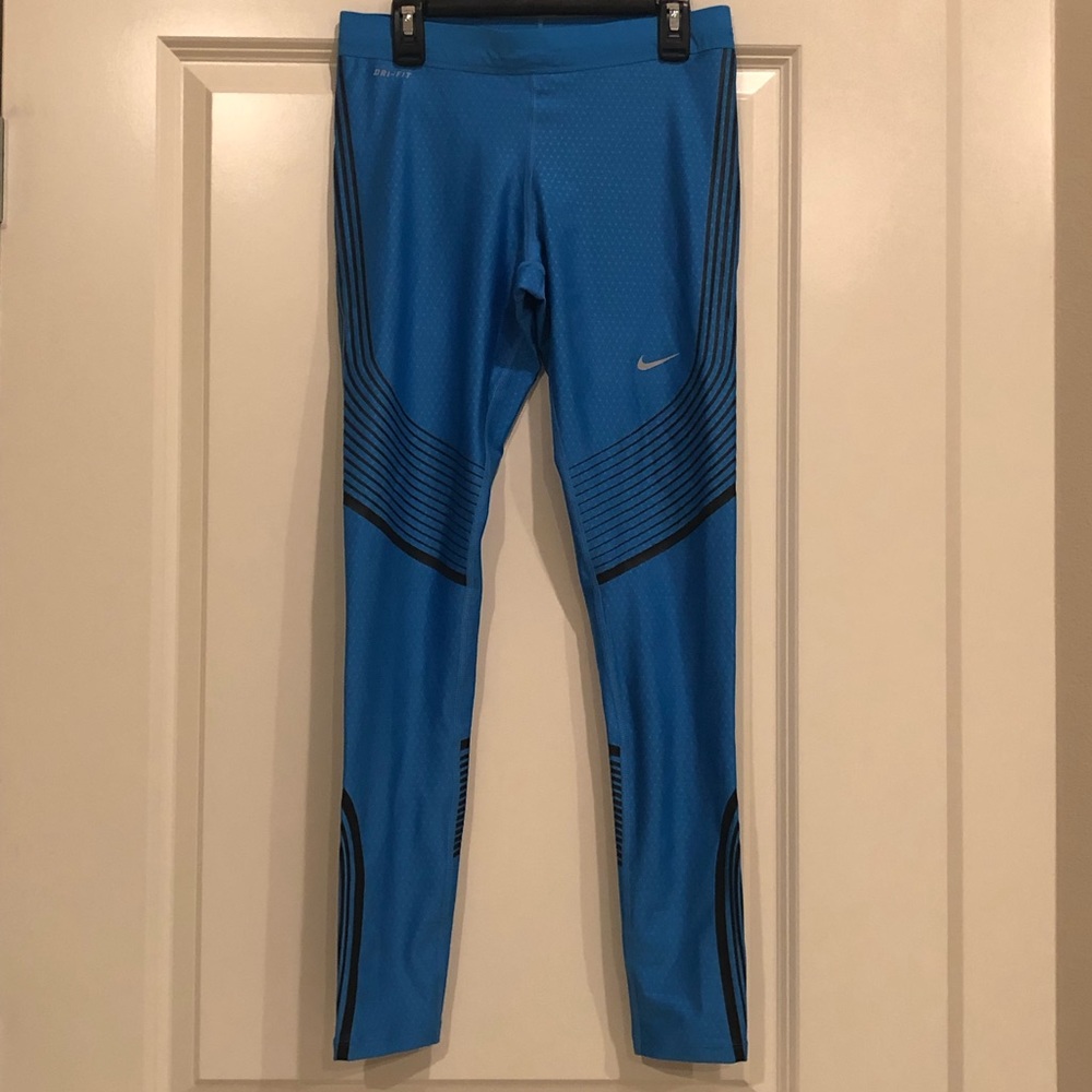 Nike Women’s Dri-Fit Pants Bright Blue Size Small